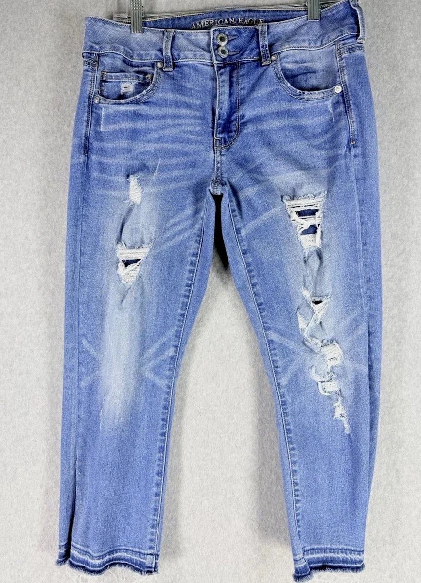 Jeans AMERICAN EAGLE en Denim pour Femme - Vestiaire Collective
