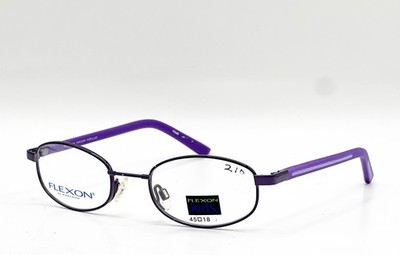 NEW FLEXON KIDS 118 PURPLE JAZZ AUTHENTIC EYEGLASSES 45-18