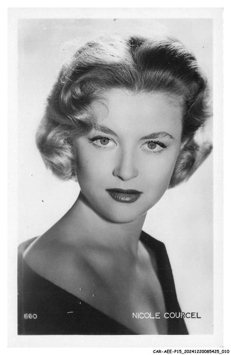 CAR-AEEP15-0767-ACTRICE - NICOLE COURCEL - Photo 1/2