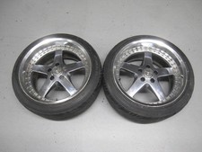 Jdm Work Equip Chrome Wheels 10j22 Pcd114.35h 182book Listing Compat No Tires