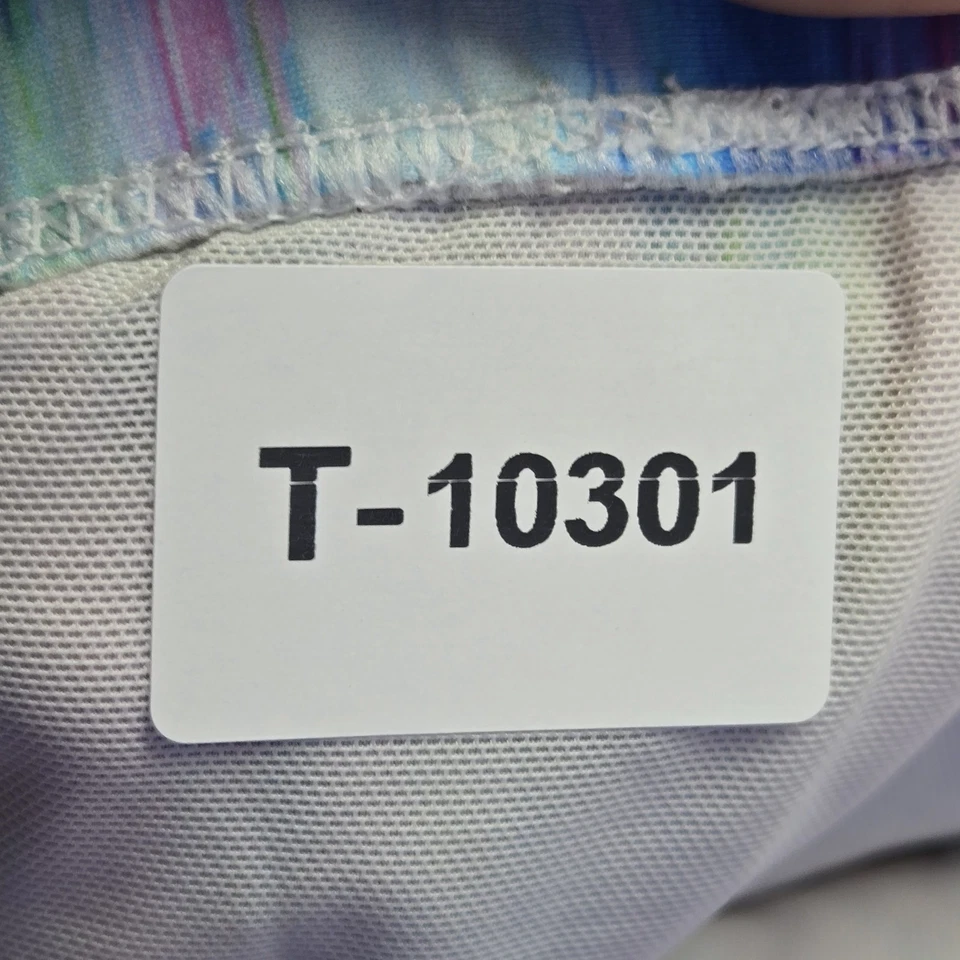 Traje de baño para mujer Torrid 2 falda inalámbrica bloque de color azul parte inferior acanalada LEER Foto 2 de 4