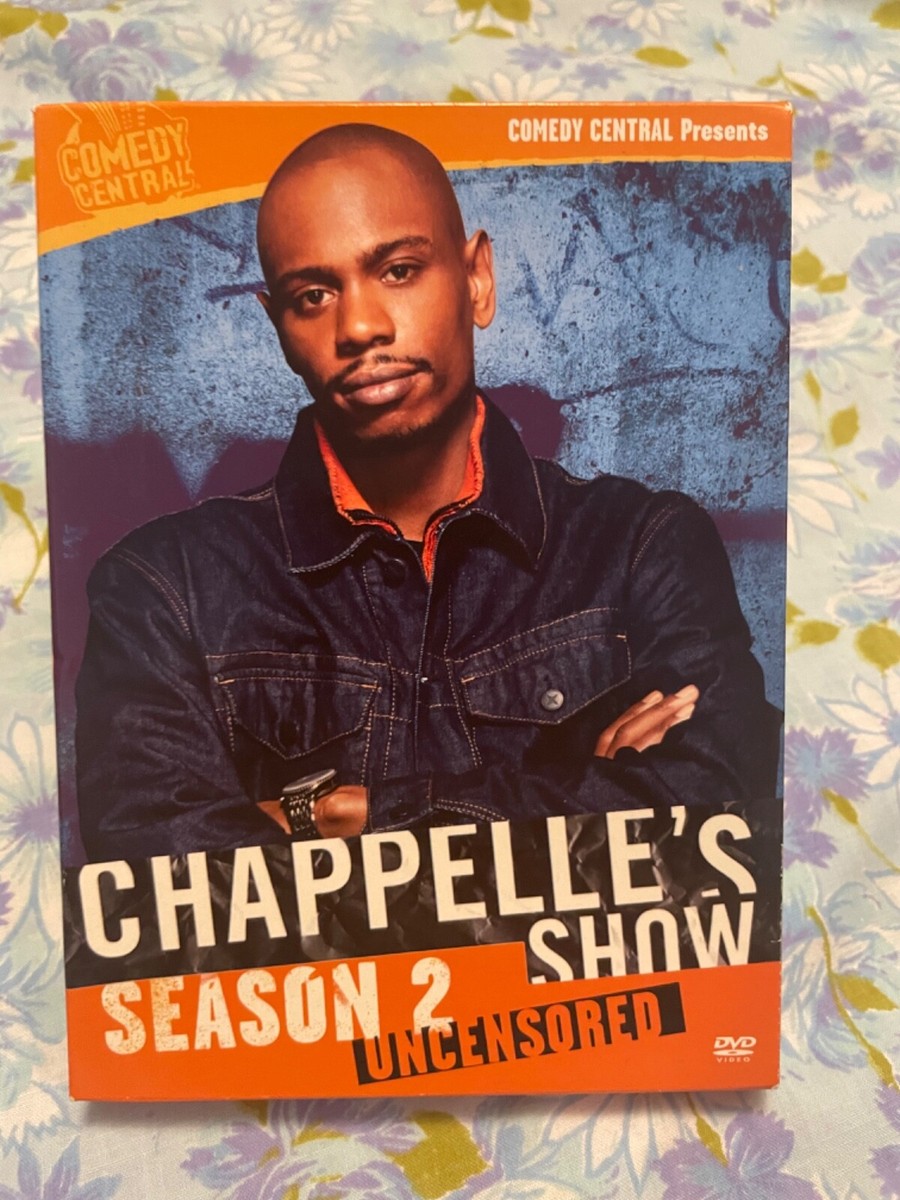 DVD Chappelle's Show Season 2 Uncensored Boxset Rick James Charlie