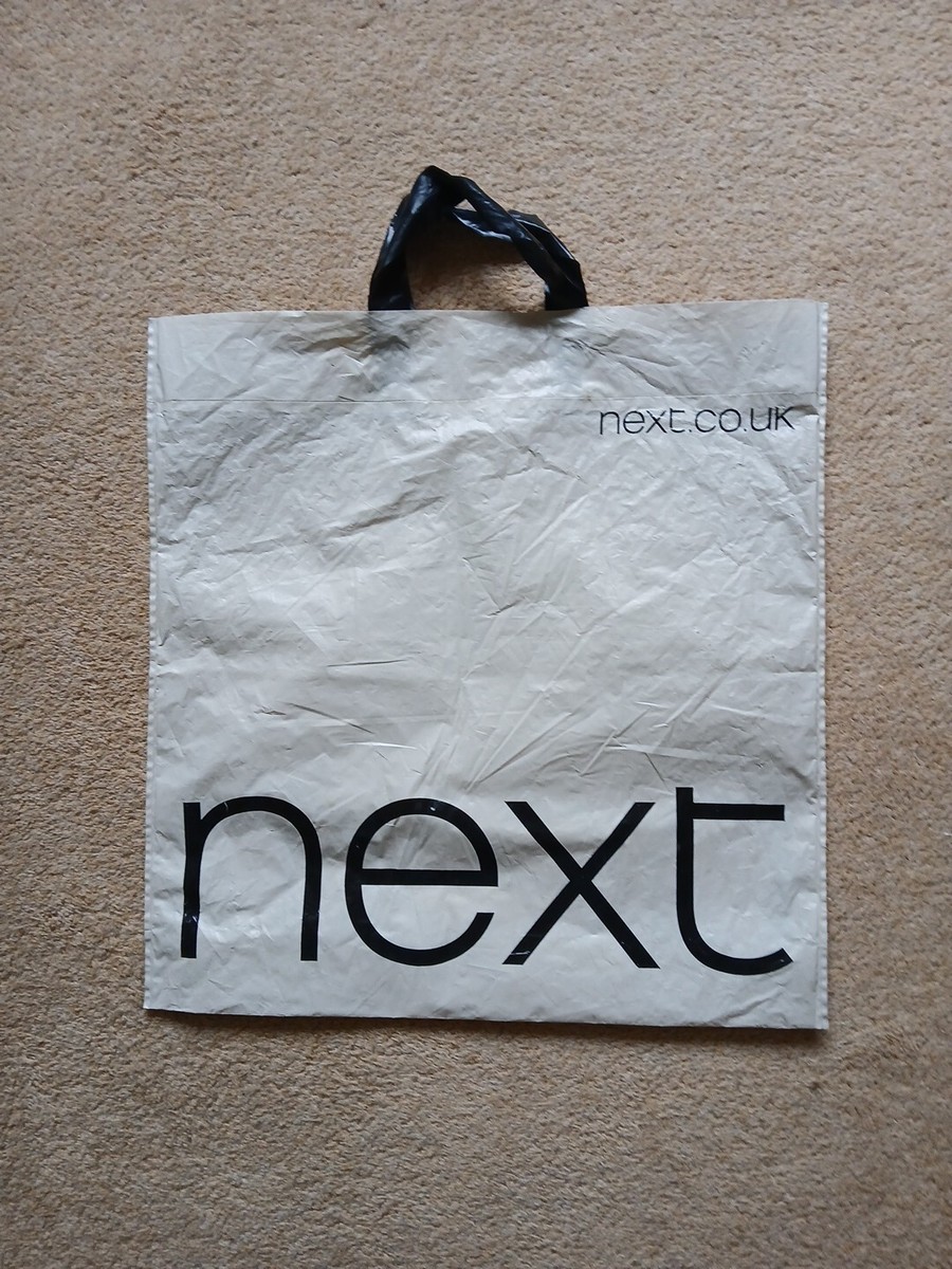 Next Plastic Carrier Bag UK