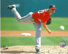 Austin Voth Washington Nationals Action 8x10 Photo - MLB Licensed