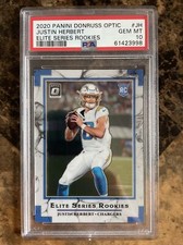 Justin Herbert 2020 Panini Donruss Optic Elite Series Rookies #JH PSA 10