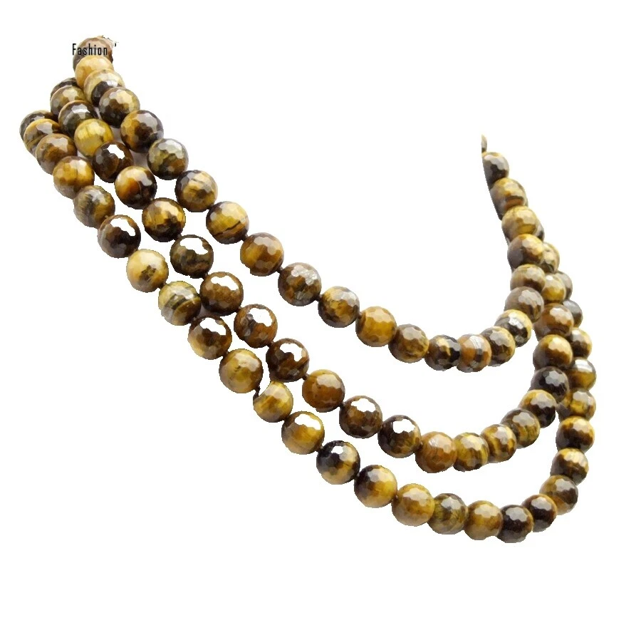 Tiger's Eye Silver Plated Fashion Necklaces & Pendants