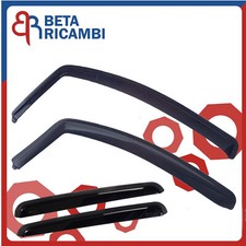 Deflettori D'Aria Heko Per Toyota RAV4 II 2000-2006 - Set 4 Pezzi, Nero Fumè, Antipioggia
