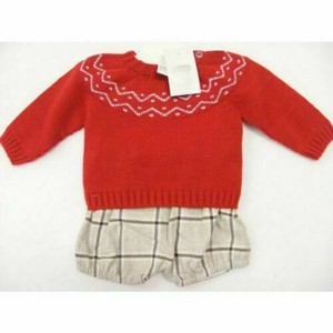 baby boy red spanish outfit