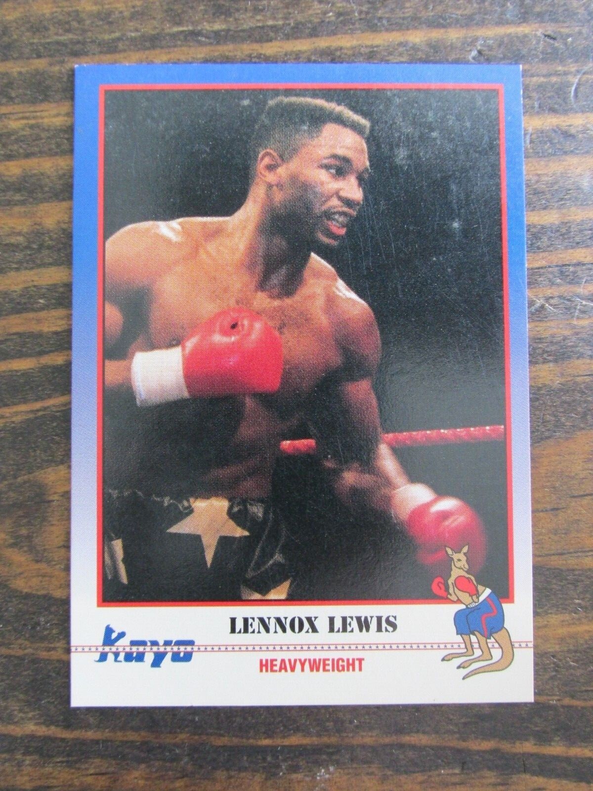 1991 Kayo LENNOX LEWIS Boxing Card # 068 Boxing Heavyweight 68