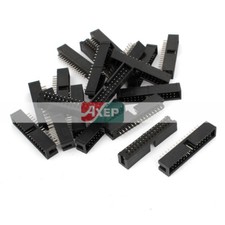 20 Pcs DC3-30P IDC Box Header 30 Way 2.54mm JTAG Socket Connector&oplus;IK