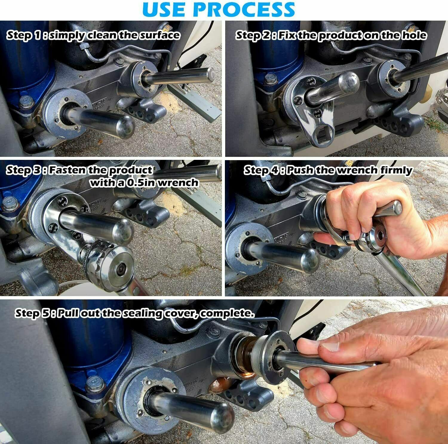 MT0004 MT0006 MT0009 Outboard Trim / Tilt Pin Wrench für Yamaha,Johnson