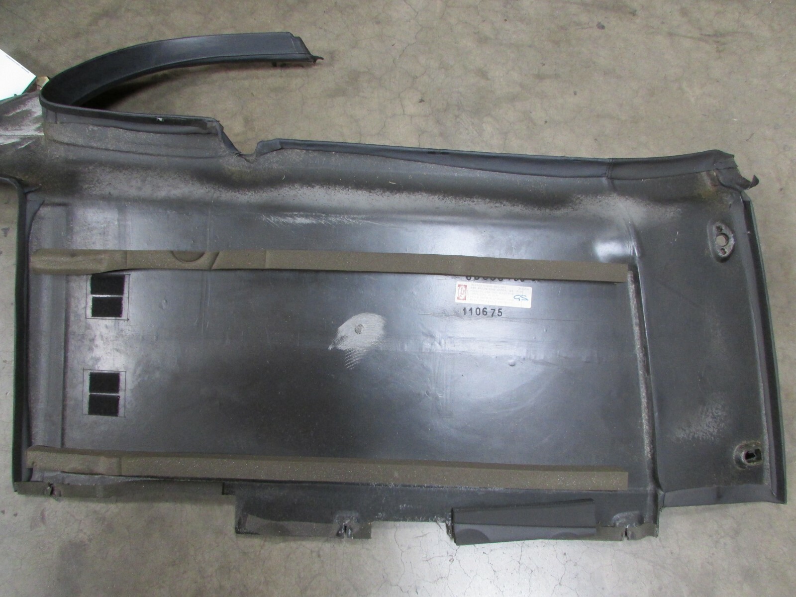 Ferrari 456, LH, Left Headliner, Blue, Used, P/N 65566200