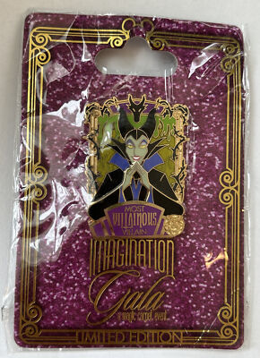 Disney Pin Maleficent Imagination Gala Event Most Villainous Le 750 Villain