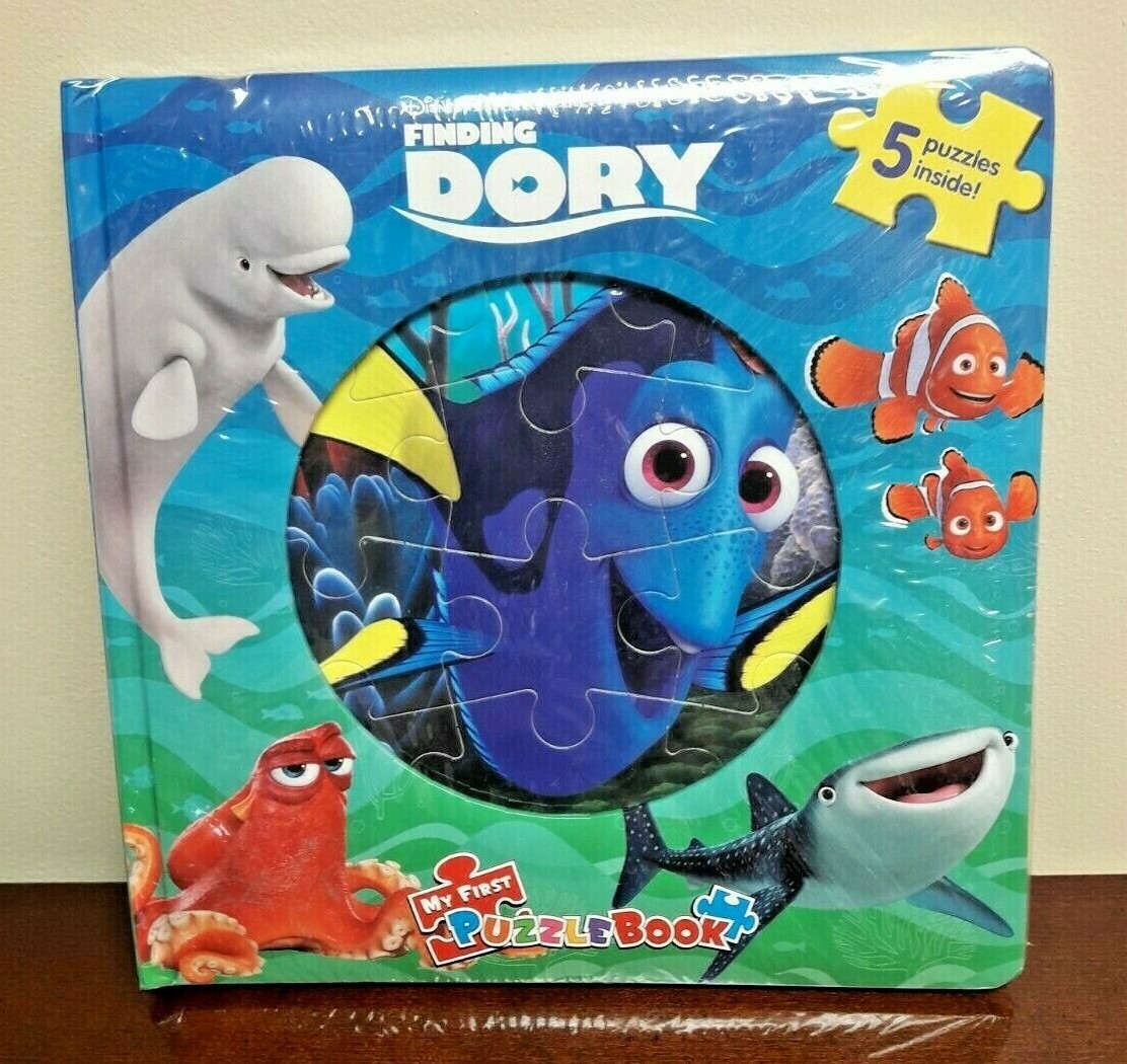 Disney Pixar Finding Dory My First Puzzle Book 5 Puzzle Hank Destiny