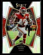 Derrick Gore 2021 Panini Select #184 Silver Prizm Kansas City Chiefs