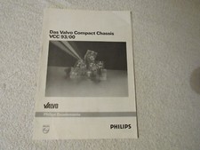 Valvo Compact Chassis VCC 93/00 Beschreibung Schaltplan Philips Bauelemente