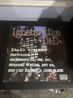 D & D Crew - Ghetto Like D&D Feat. Strang Wondah, Afu Ra, QNC, Krumbsnatcha 12 