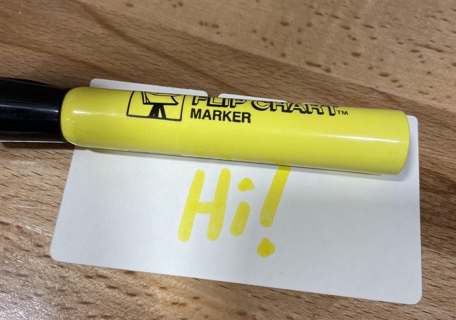 Sanford Flip Chart Marker YELLOW - New