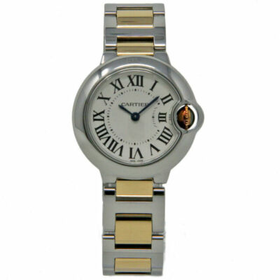CARTIER Baron bleu SM WE902030 K18PG 2 tone 11P diamond Quartz Ladies _826844 CARTIER Baron bleu SM WE902030 K18PG 2 tone 11P diamond  main image 3