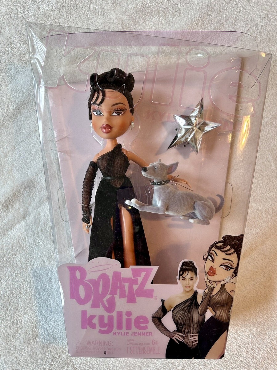 NEW Bratz x Kylie Jenner Night Fashion Doll with Evening Gown Pet