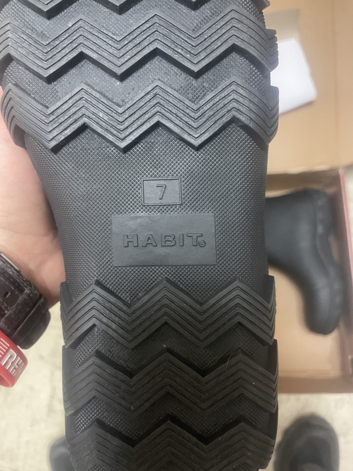 Habit 15" Waterproof All Weather Boots Camo Upper w/ Black Rubber, Men's Size 7