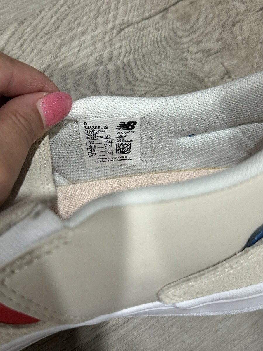 New Balance Mens Shoes Size 10 Numeric 306 Jamie Foy Slip On Sneakers NM306LIS NB Numeric Jamie Foy 306 - New Balance main image 2