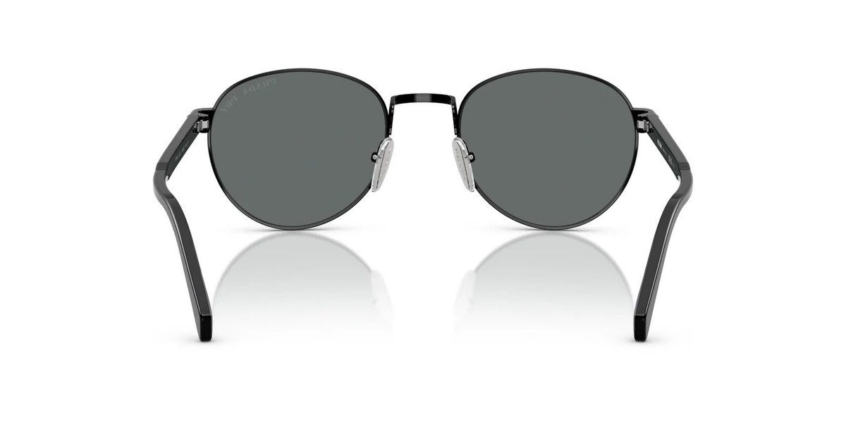 NEW Prada PR B51S Polarized Metal Sunglasses in Black Prada Men main image 2
