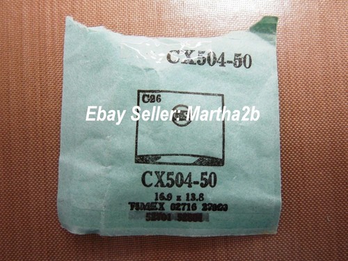 TIMEX Vintage GS Ersatzteil Uhrenteil Kristall Acryl Kunststoff Neu aus altem Lagerbestand - Sorte G1 - Bild 9 von 19
