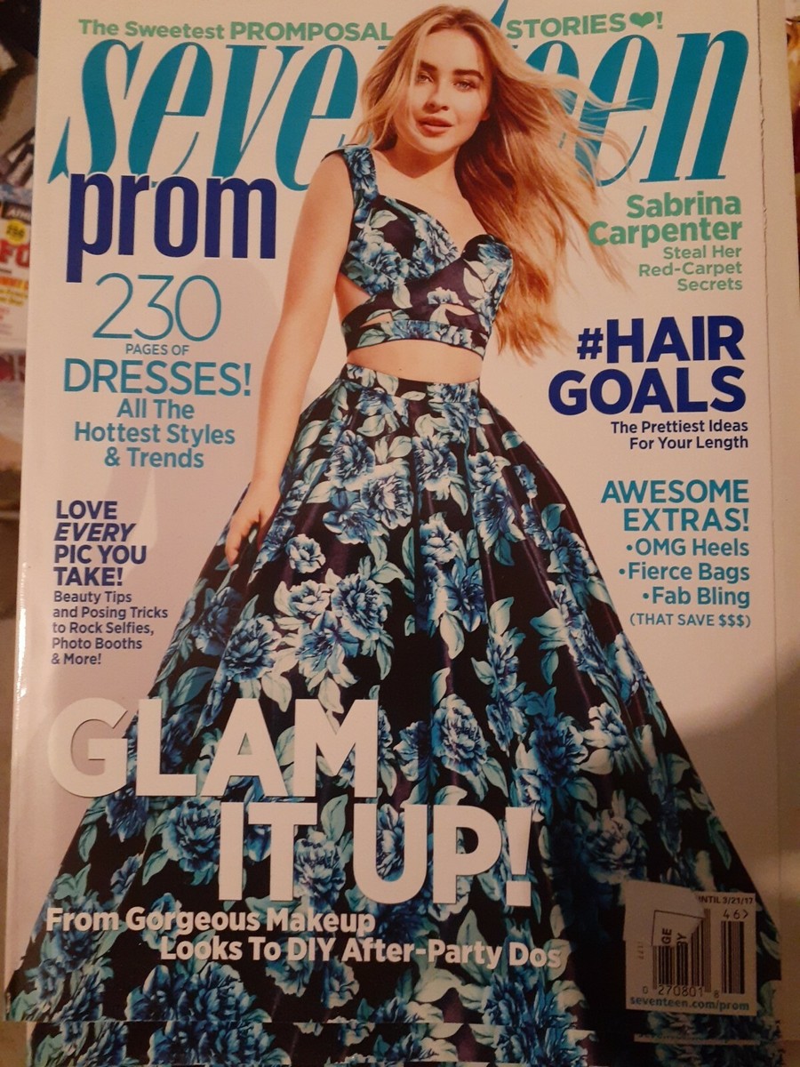 女性情報誌 Seventeen Prom 2017 Magazine Seventeen, prom,glam
