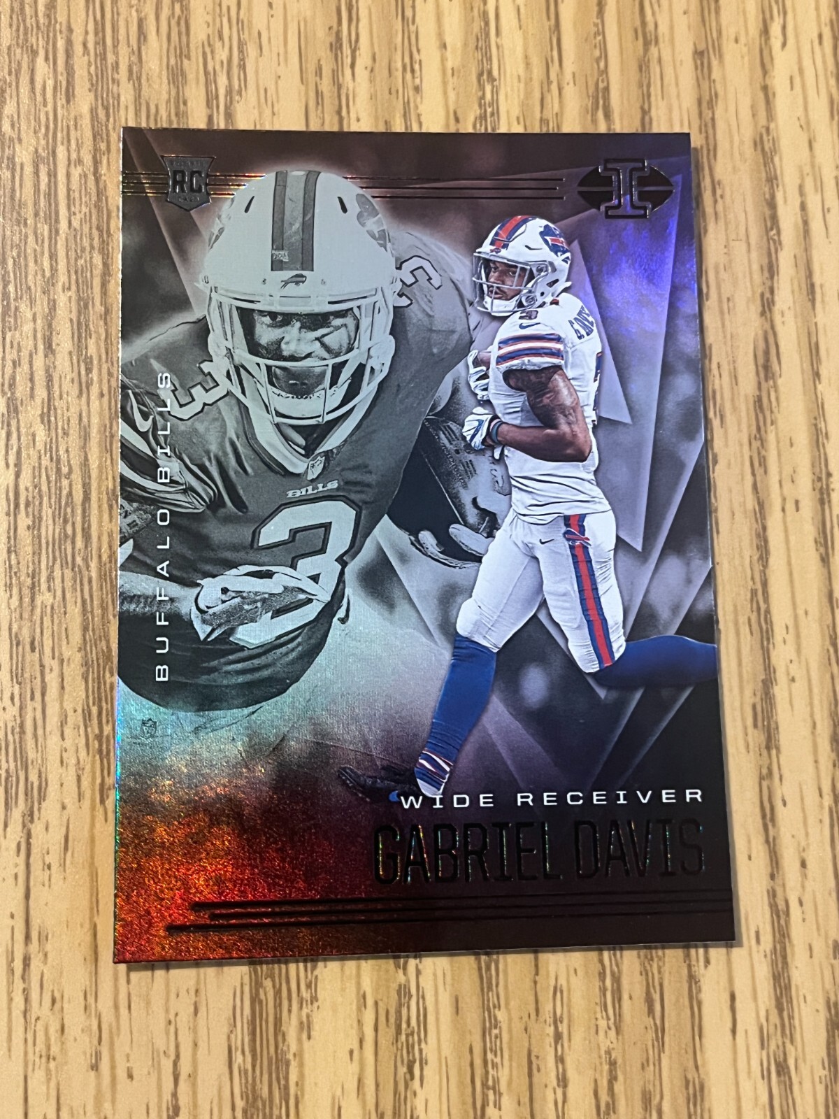 2020 Panini Illusions Gabriel Davis Rookie Buffalo Bills RC #43