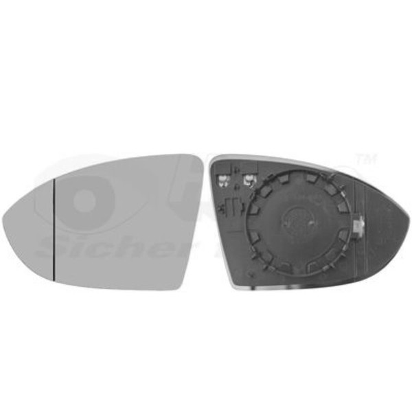 VAN Wezel Spiegelglas AußEnspiegel Links Passend FüR VW Golf Sportsvan AM1-image