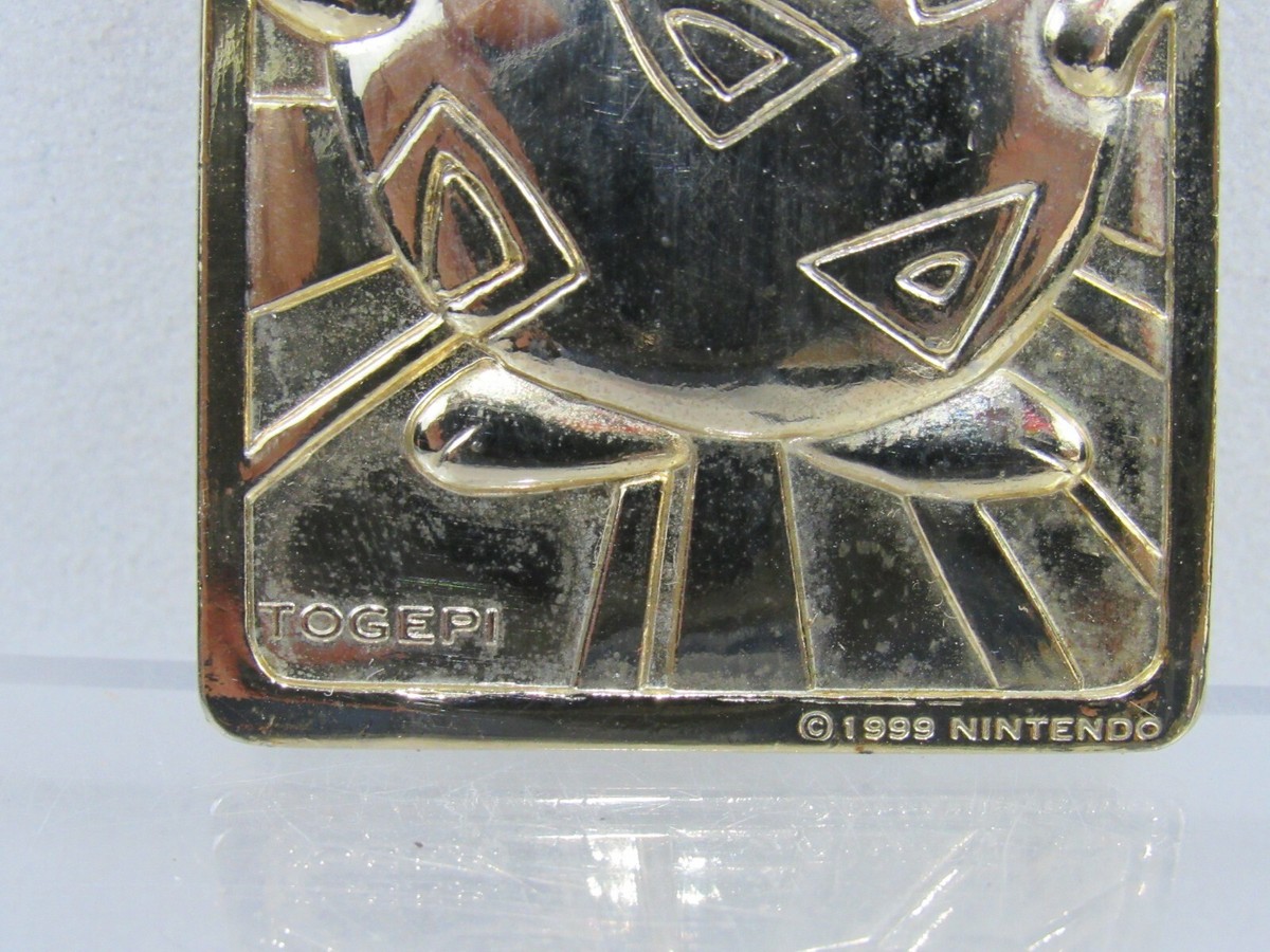 Pokemon Togepi Gold Token Nintendo 1999 (Pg57E) Pokemon Togepi Gold Token Nintendo 1999 (Pg57E)
