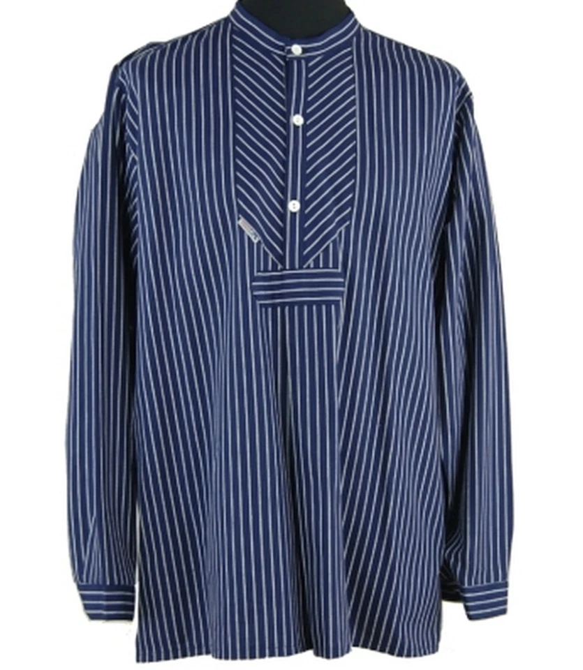 modAs Fischerhemd Finkenwerder Original Arbeitshemd gewebte Qualität ★TOP★