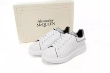 alexander mcqueen 3m silver edge women's casual shoes