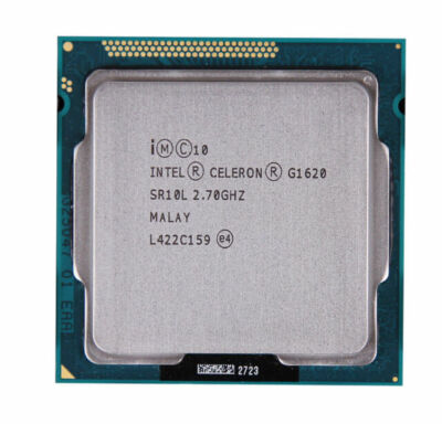 Intel Celeron G1620 2.7GHz Dual-Core LGA1155 CPU 1-12 Bulk Lot