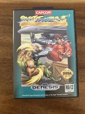 Street Fighter II': Special Champion Edition- Sega- Complete CIB- Tested w/ Pics