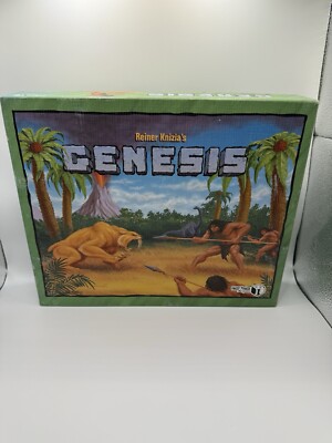Genesis Board Game Reiner Knizia Face 2 Face Games Rare OOP Strategy