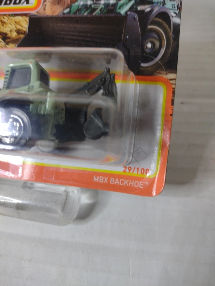 Matchbox cars, 70 Special Edition, MBX Backhoe, 29/100 - JCB New Sealed Rare - Image 4 of 4