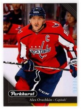 2017-18 Upper Deck Parkhurst Hockey #240 ALEX OVECHKIN Black Parallel ~ RARE!!