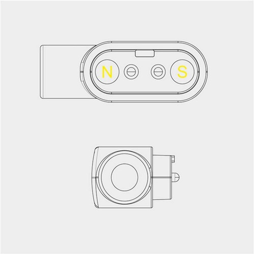 Magnetic Charger Charging Cable For Smart Watch Magnetic 2-Pin 🔥 - Zdjęcie 9 z 10