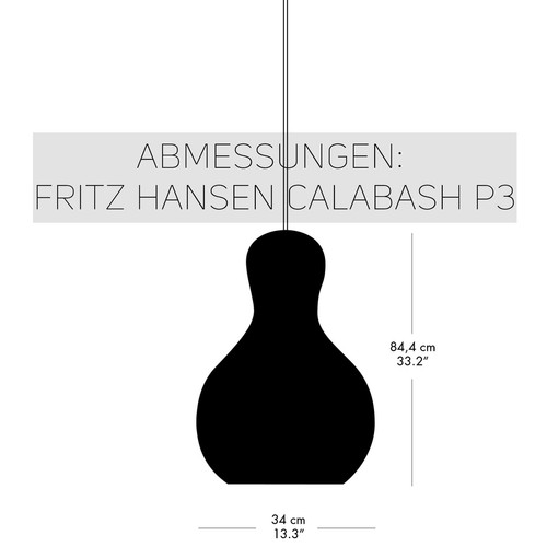 FRITZ HANSEN Calabash P3 - Lightyears - Red Chrome Lampe Pendelleuche COMPLOT - Bild 4 von 4