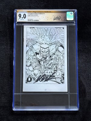 Youngblood Ashcan Edition #1 CGC Signature Series 9.0 Signed by Rob Liefeld