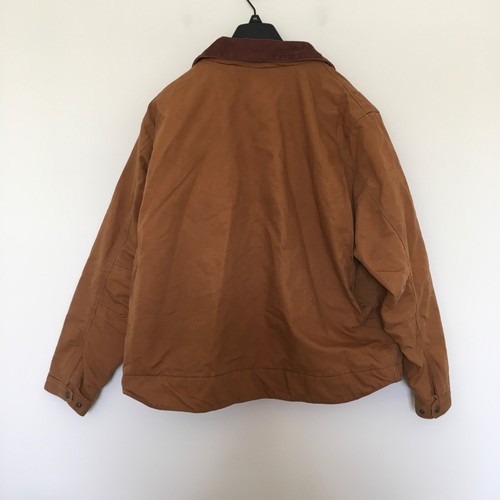 Carhartt 103828 BRN Brown Blanket Lined Duck Detroit Chore Jacket Coat Size 2XL - Picture 7 of 17