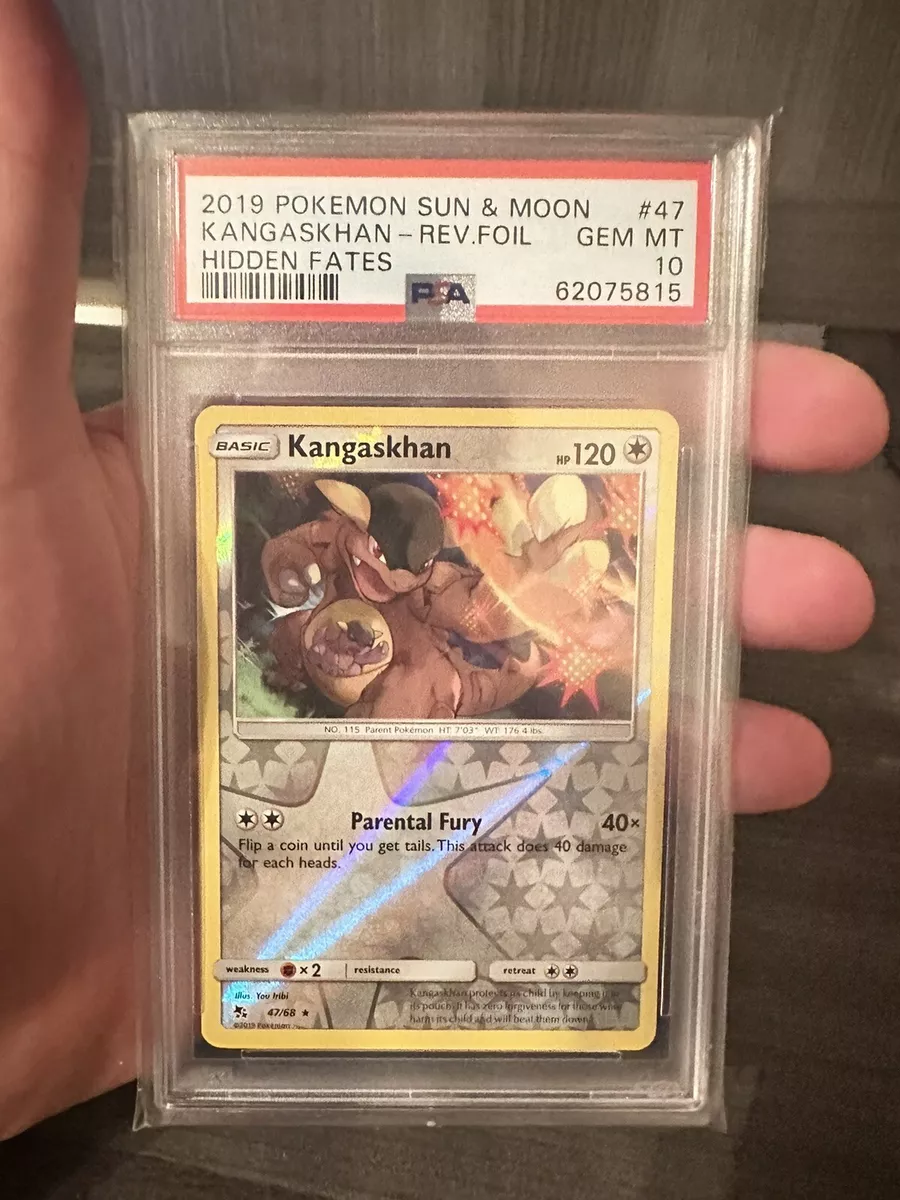 Kangaskhan - Hidden Fates Pokémon card 47/68