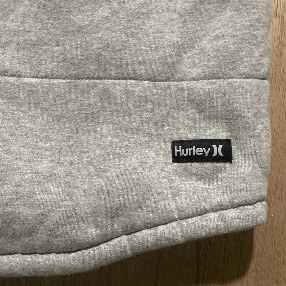 Chaqueta polar para mujer Hurley Heavy Duty gris talla mediana Foto 3 de 4