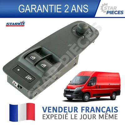 COMMANDE BOUTON LEVE VITRE AVANT BOXER 3 DUCATO 3 JUMPER 3 735487423 6490XP