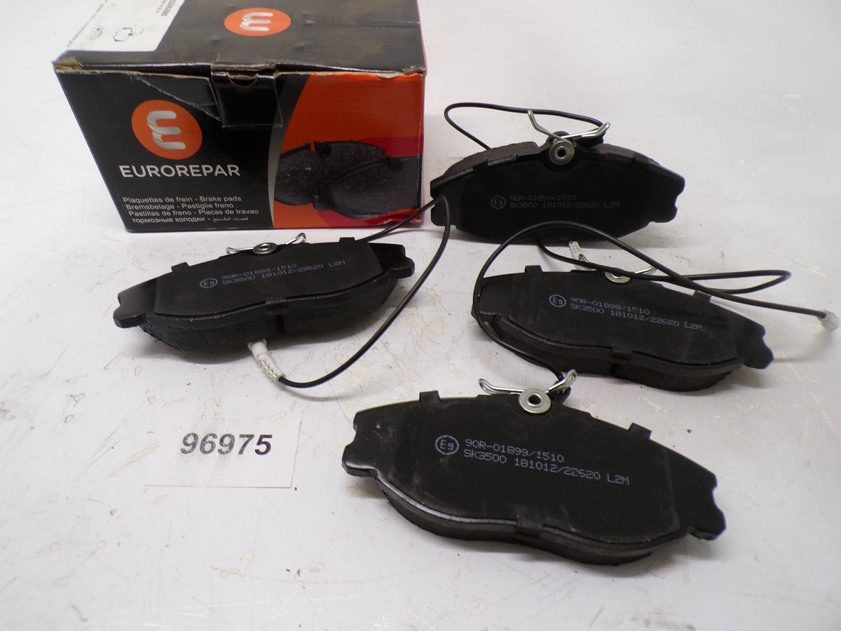 Front Brake Pads For Peugeot 306 406 607 806 | eBay