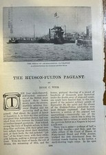 1909 Hudson Fulton Celebration New York Illustrated