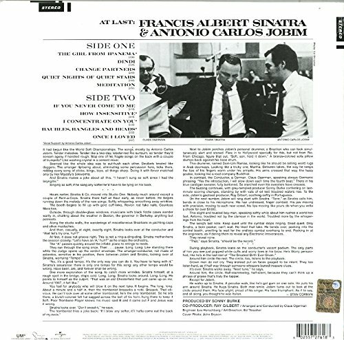 米LP Frank  Sinatra &amp; Antonio Francis  Sinatra &amp; Antonio Carlos Jobim 5727618 Universal Music Grou /00260 Francis Albert Sinatra & Antonio Carlos Jobim – Francis