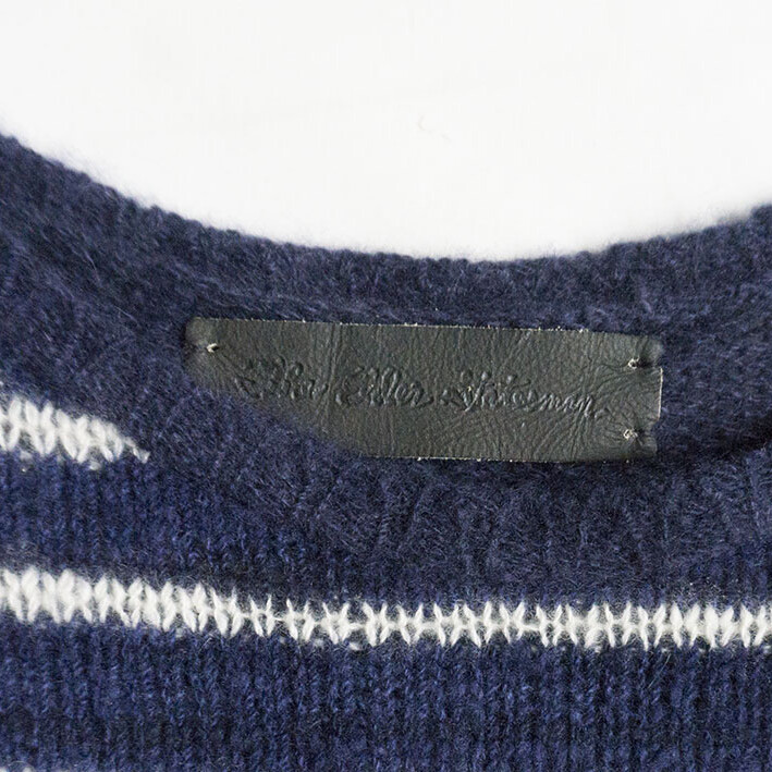 す*く様 The Elder Statesman border knit The Elder Statesman_Navy Border Knit_size S | eBay